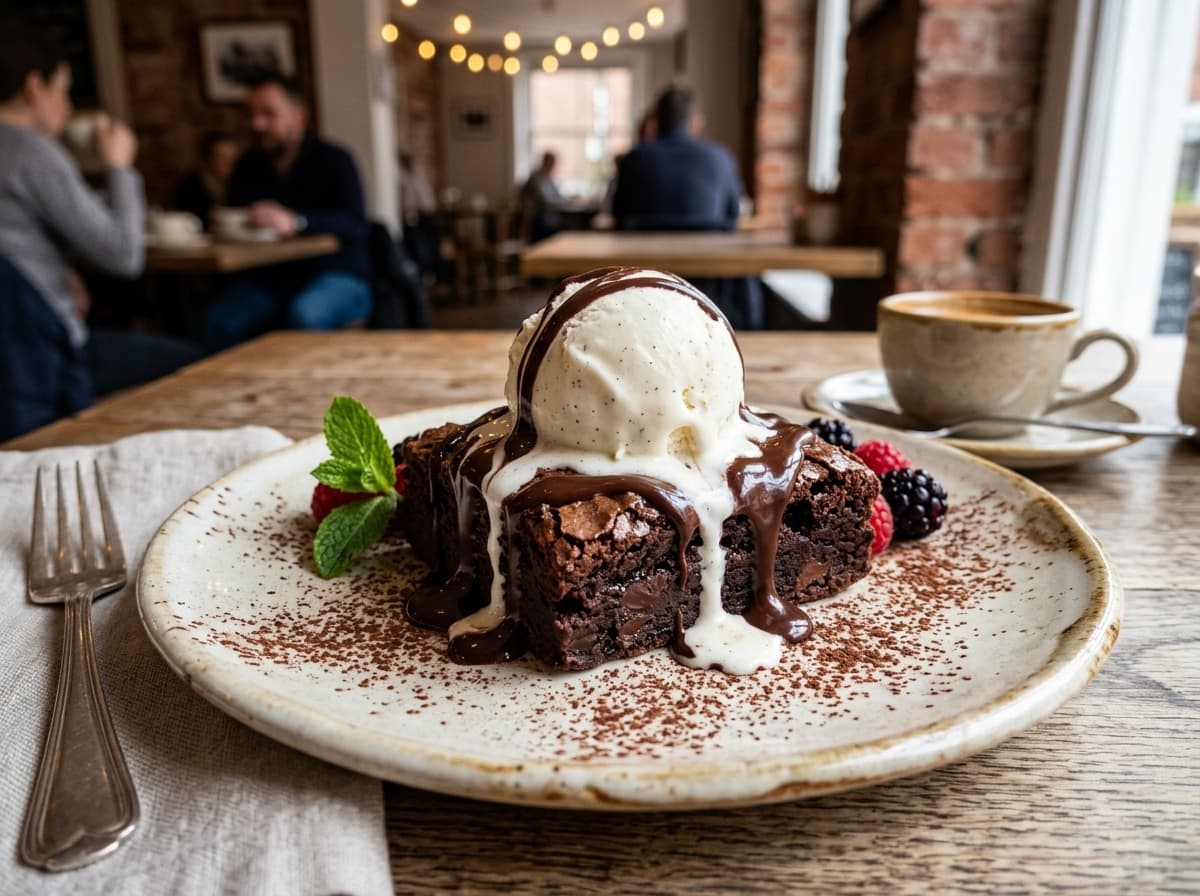 Skillet Sizzling Brownie