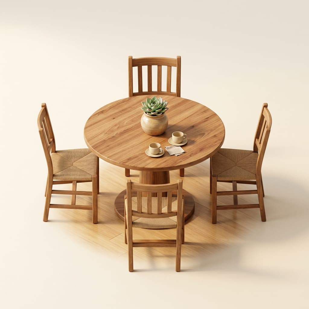Delulu Cafe dining table setting